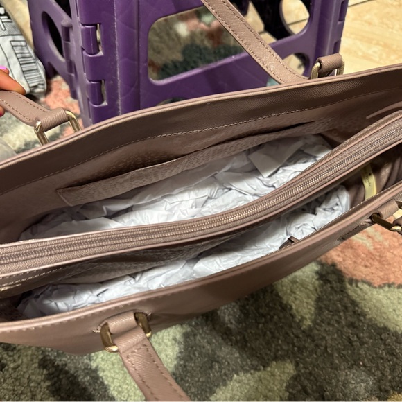 Kate Spade Taupe Tote Bag - Picture 4 of 6